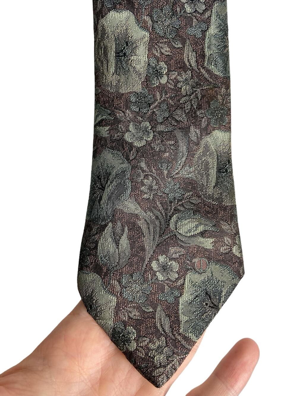 Dunhill Men's Novelty Designer Neck Tie Made in Italy Business Office Preppy
